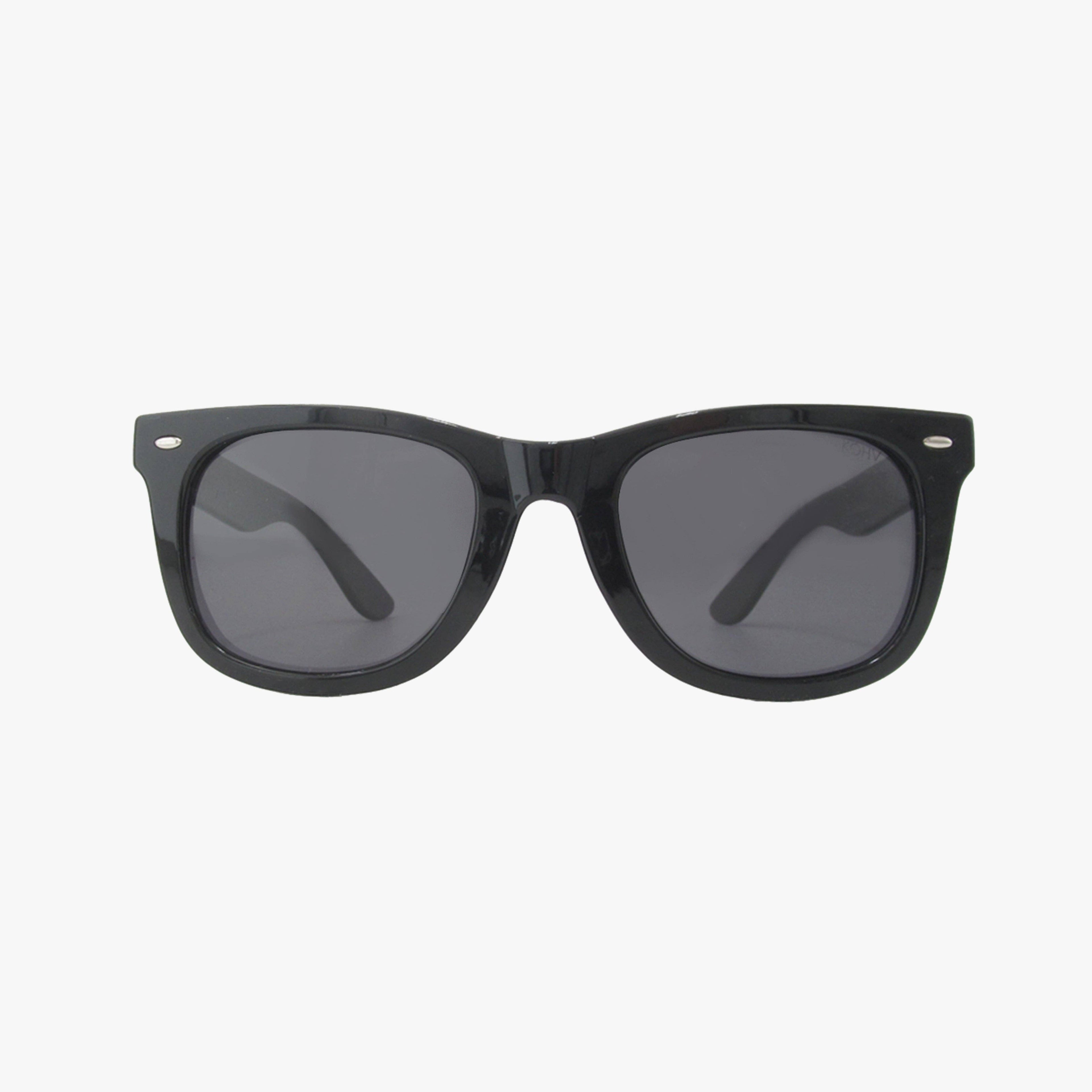 Drift Midnight Polarized Square Retro Sunglasses