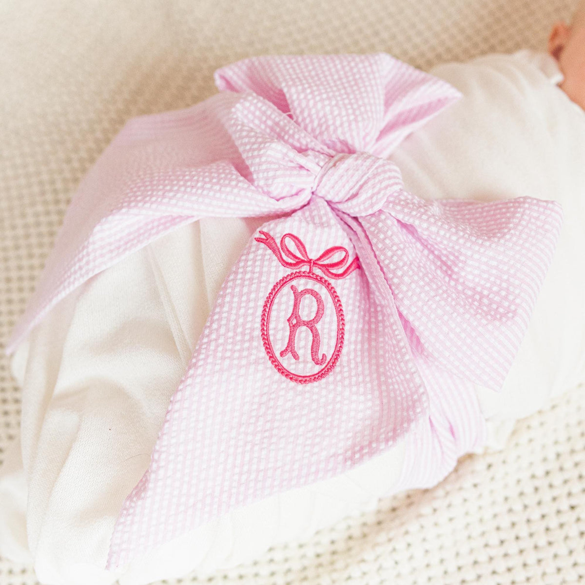 Baby Bow Sash for Newborn Baby Nursery