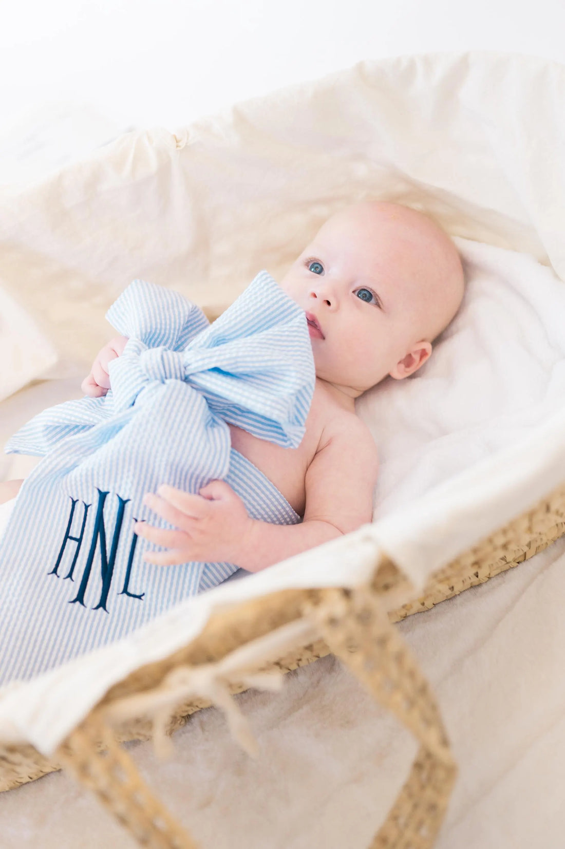 Baby Bow Sash for Newborn Baby Nursery