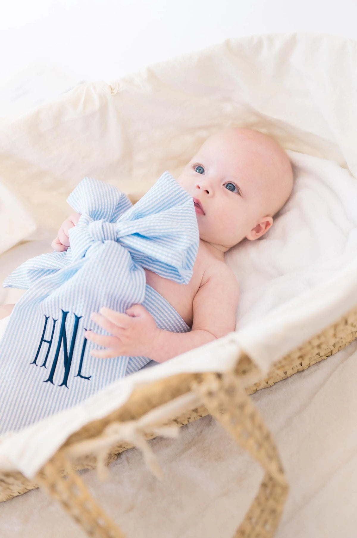 Baby Bow Sash for Newborn Baby Nursery