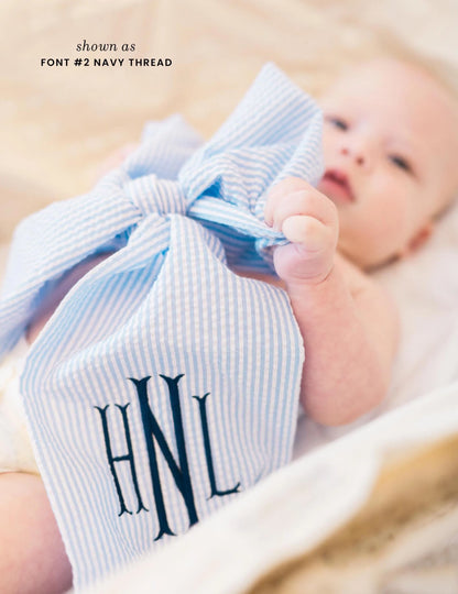 Baby Bow Sash for Newborn Baby Nursery