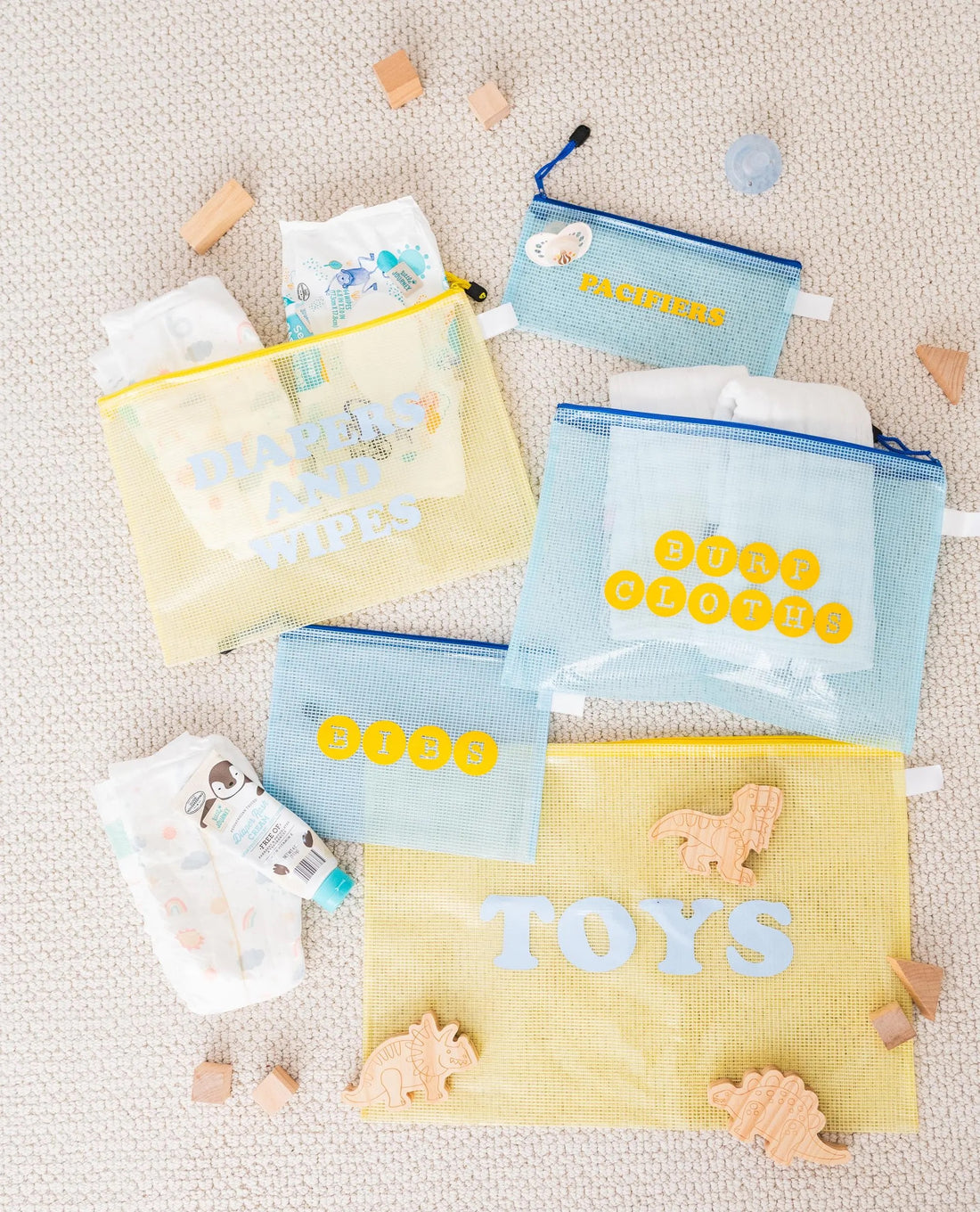 Mesh Pouch Organizer Bags for Baby