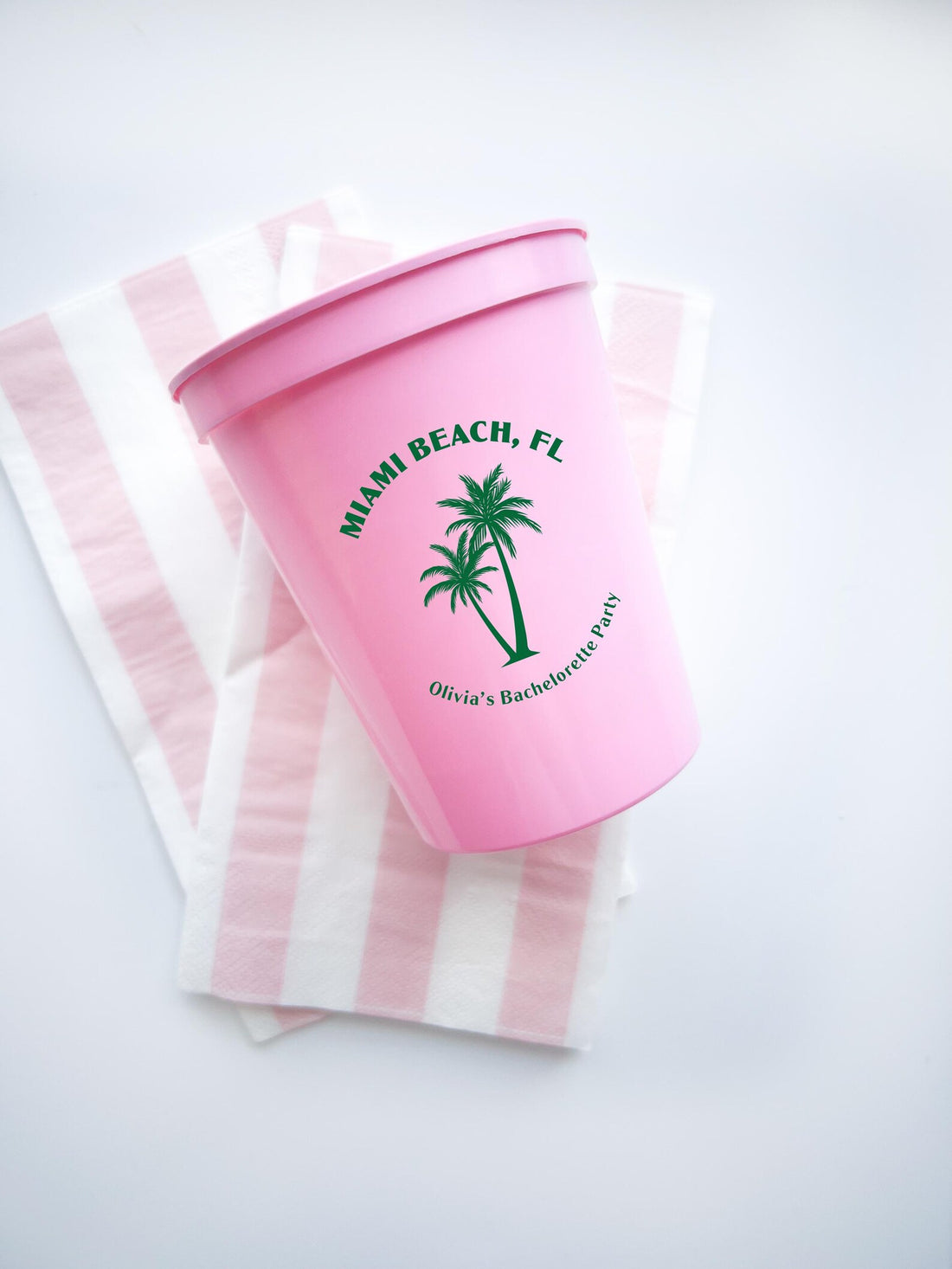 Bachelorette Party Custom Plastic Cups