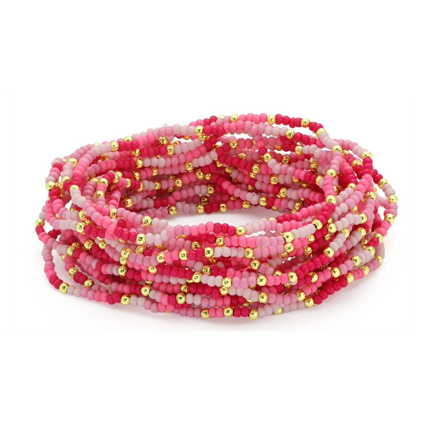 Assorted 2mm Stretch Seed Bead Bracelets