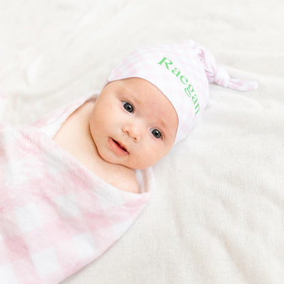 Baby Knotted Beanie and Headband