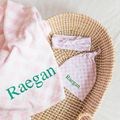 Baby Knotted Beanie and Headband