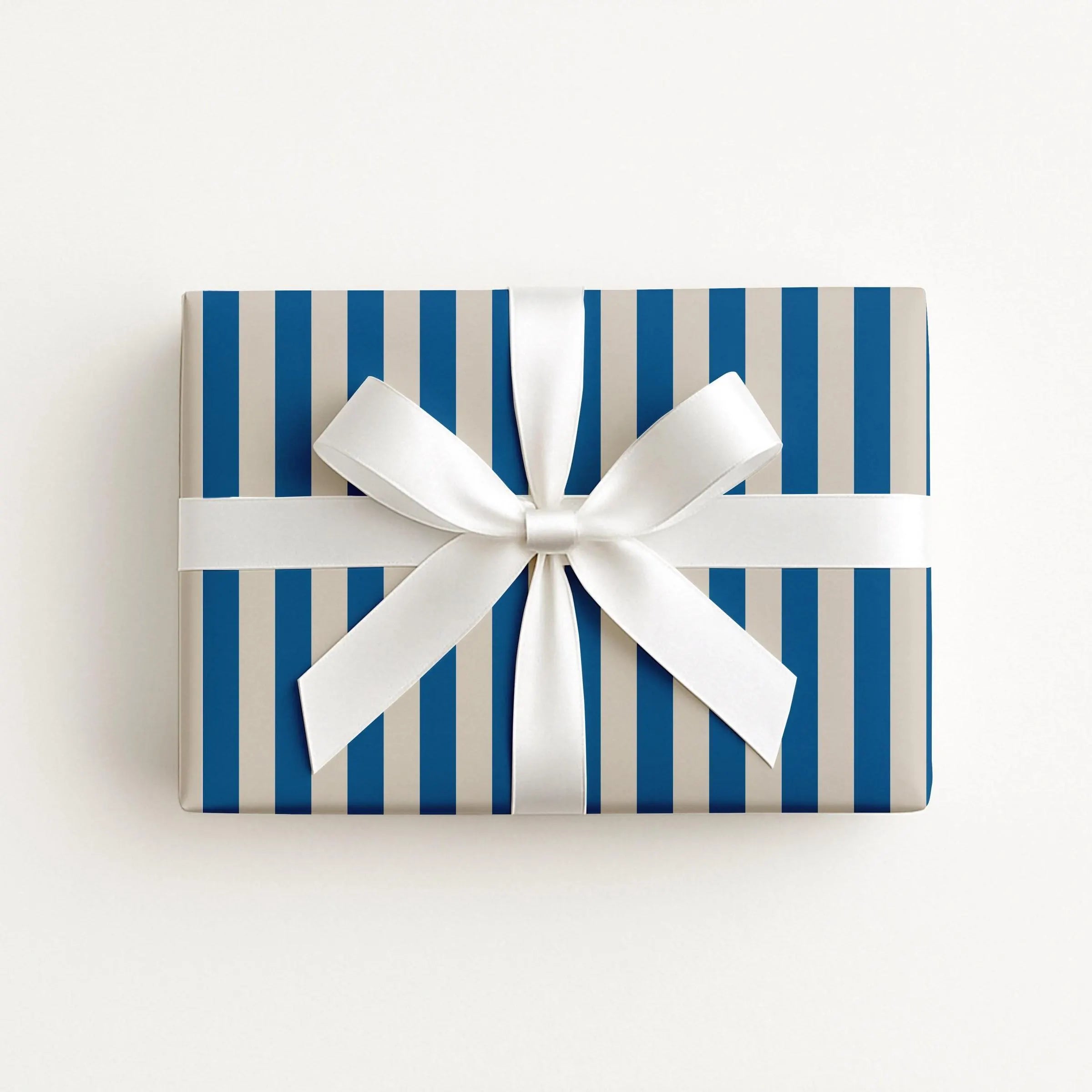 Striped Holiday Wrapping Paper | Various Color Patterns