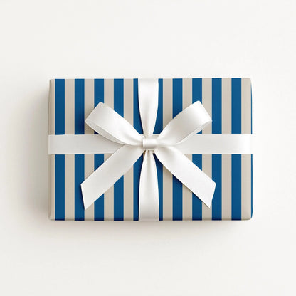 Striped Holiday Wrapping Paper | Various Color Patterns
