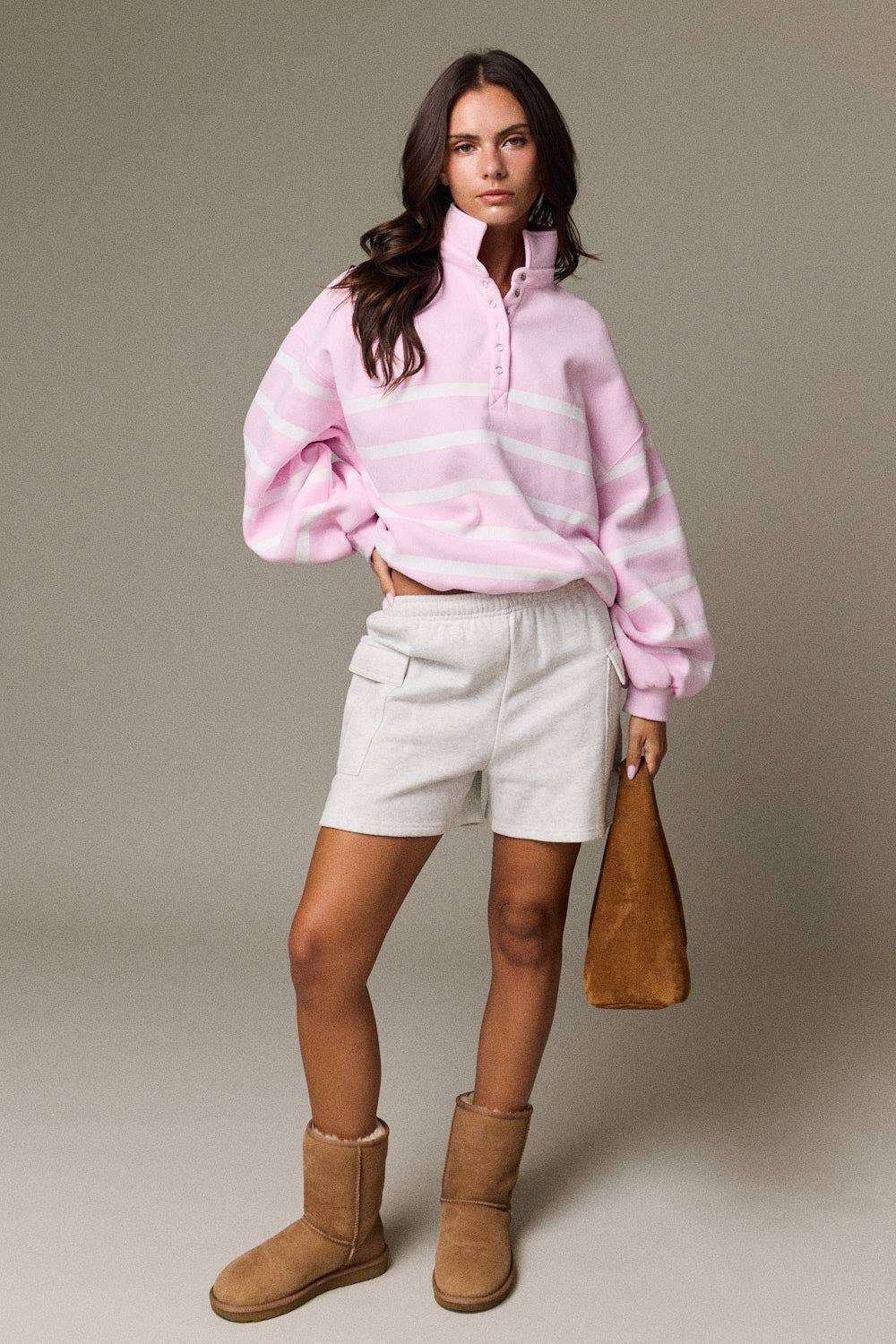 Addison Stripe Pullover