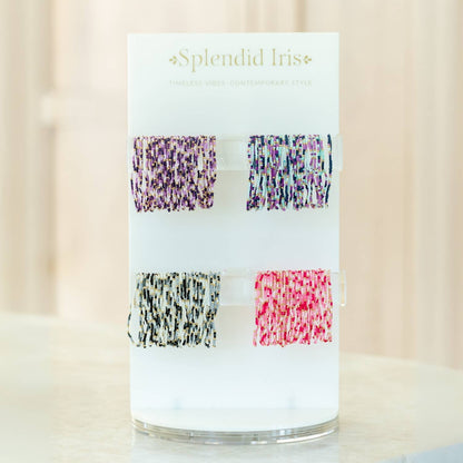 Assorted 2mm Stretch Seed Bead Bracelets