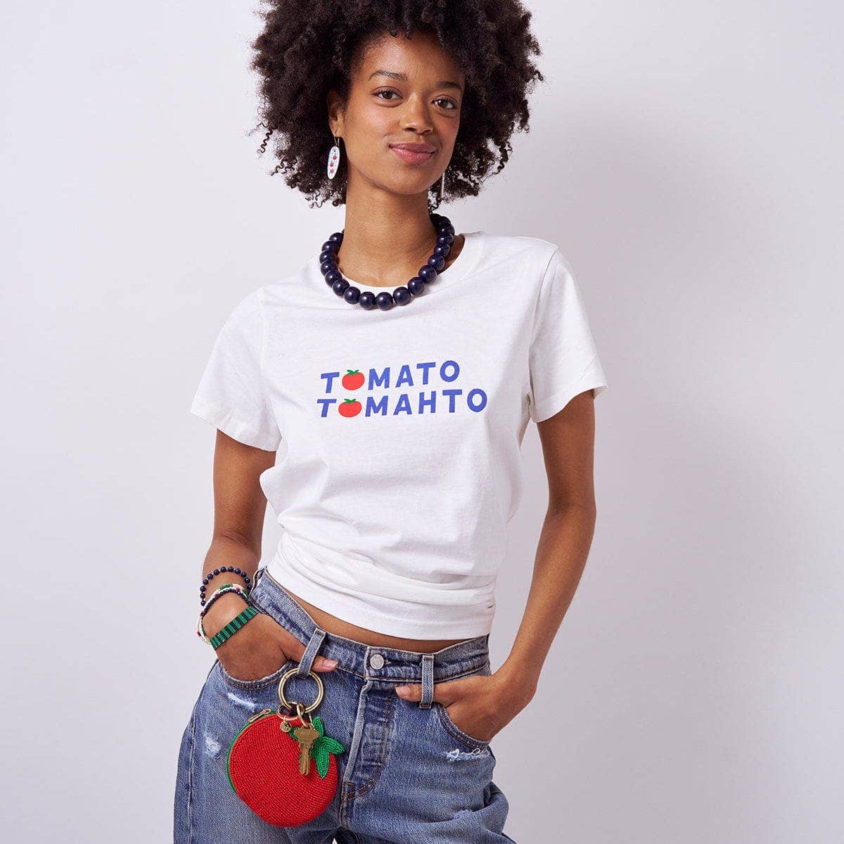 Kiki Tee Tomato Tomahto In Natural