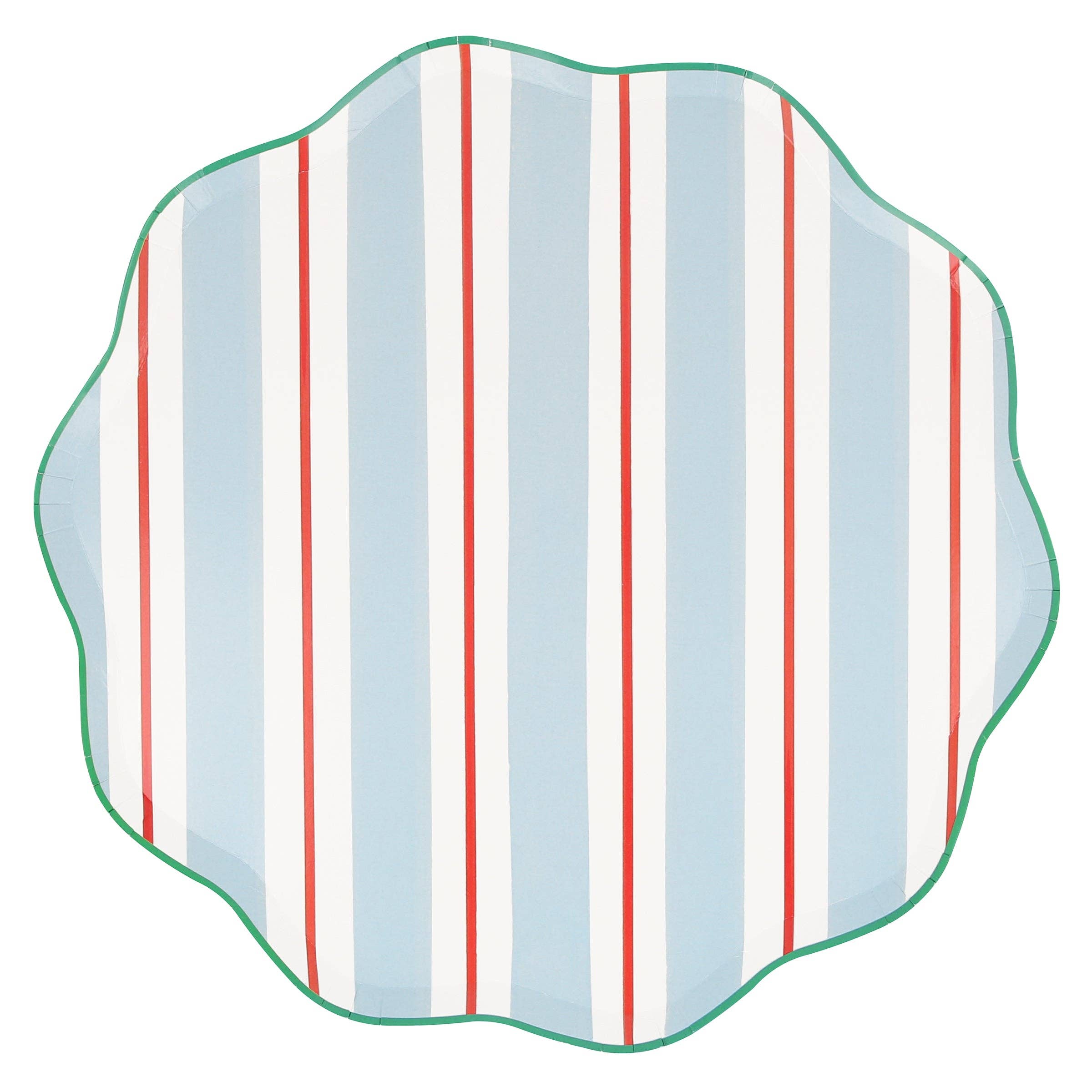 Preppy Stripe Dinner Plates