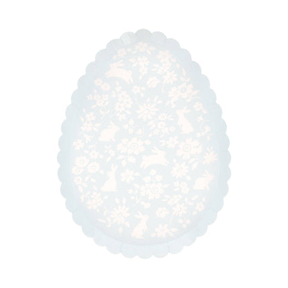 Ditsy Bunny Egg Plates