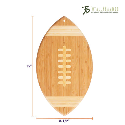 Football Shaped Cutting Board &amp; Charcuterie Serving Tray