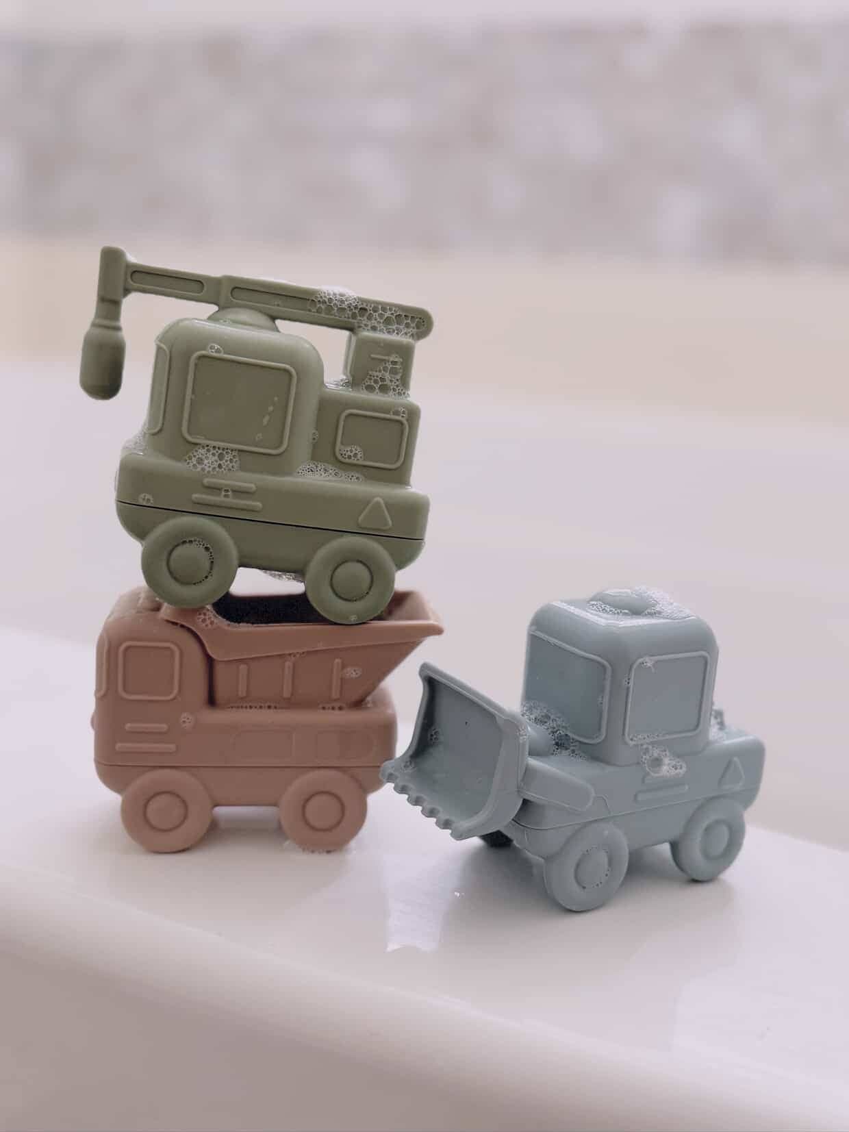 Water Bath Toy Set (Construction) Mold Free