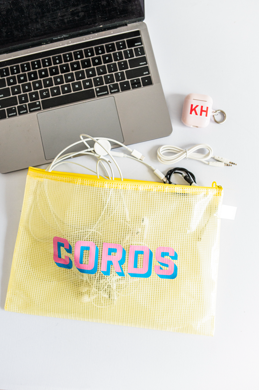 Custom Mesh Cords Bag