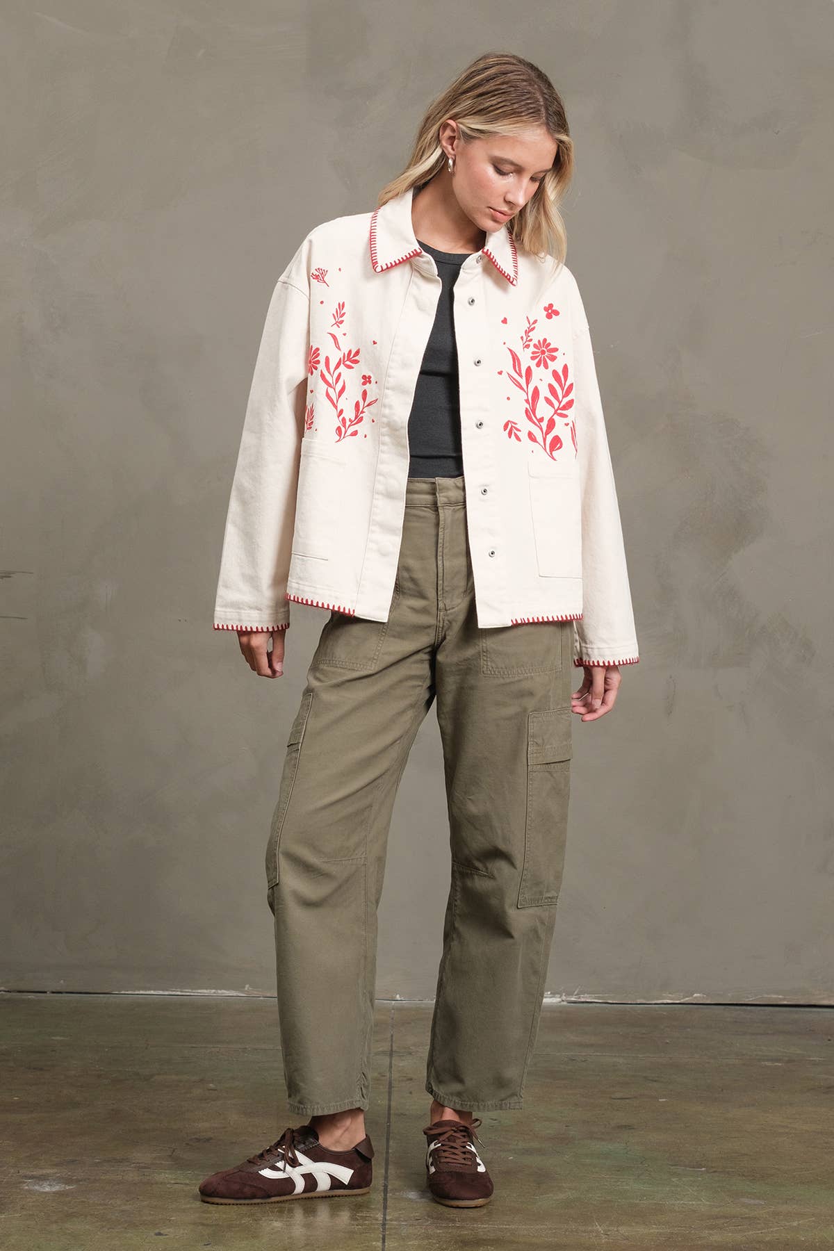 Embroidered Folk Jacket