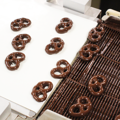 Chocolate Covered Mini-Twist Pretzels
