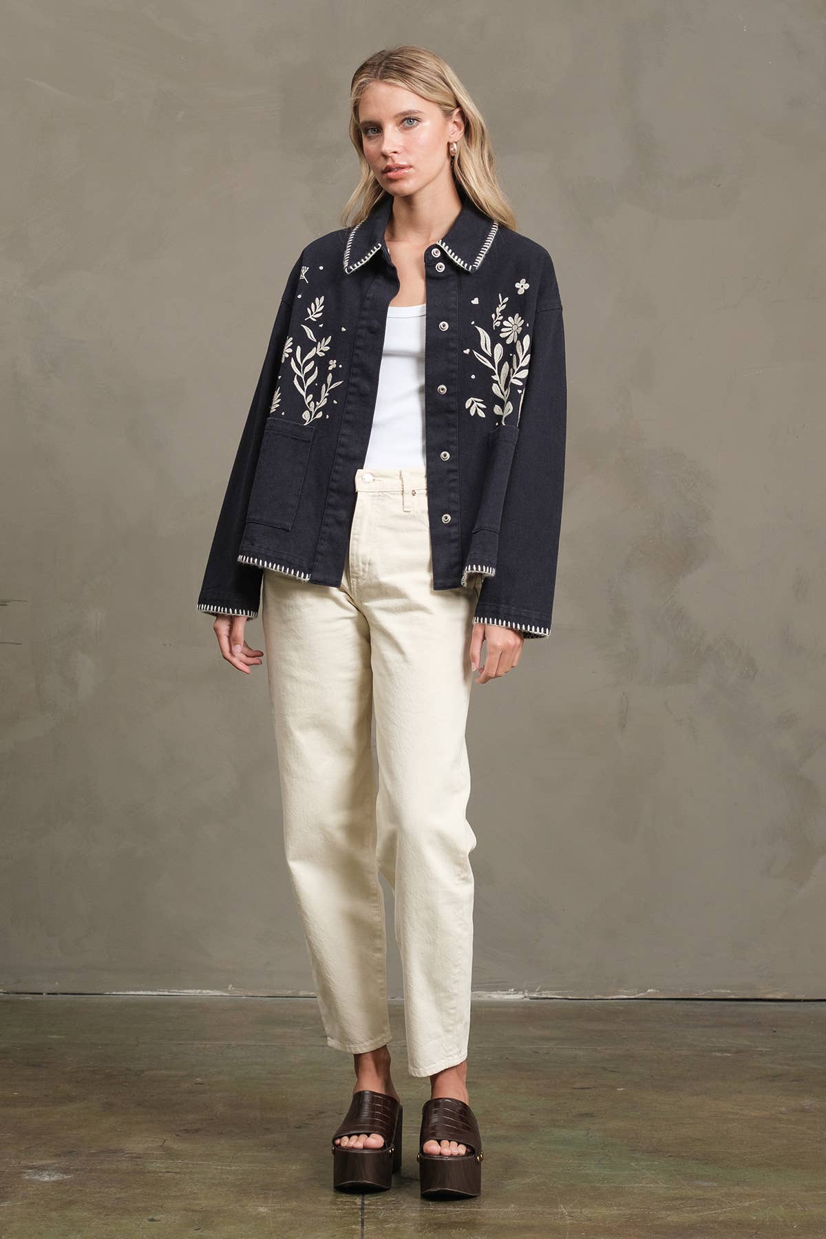Embroidered Folk Jacket