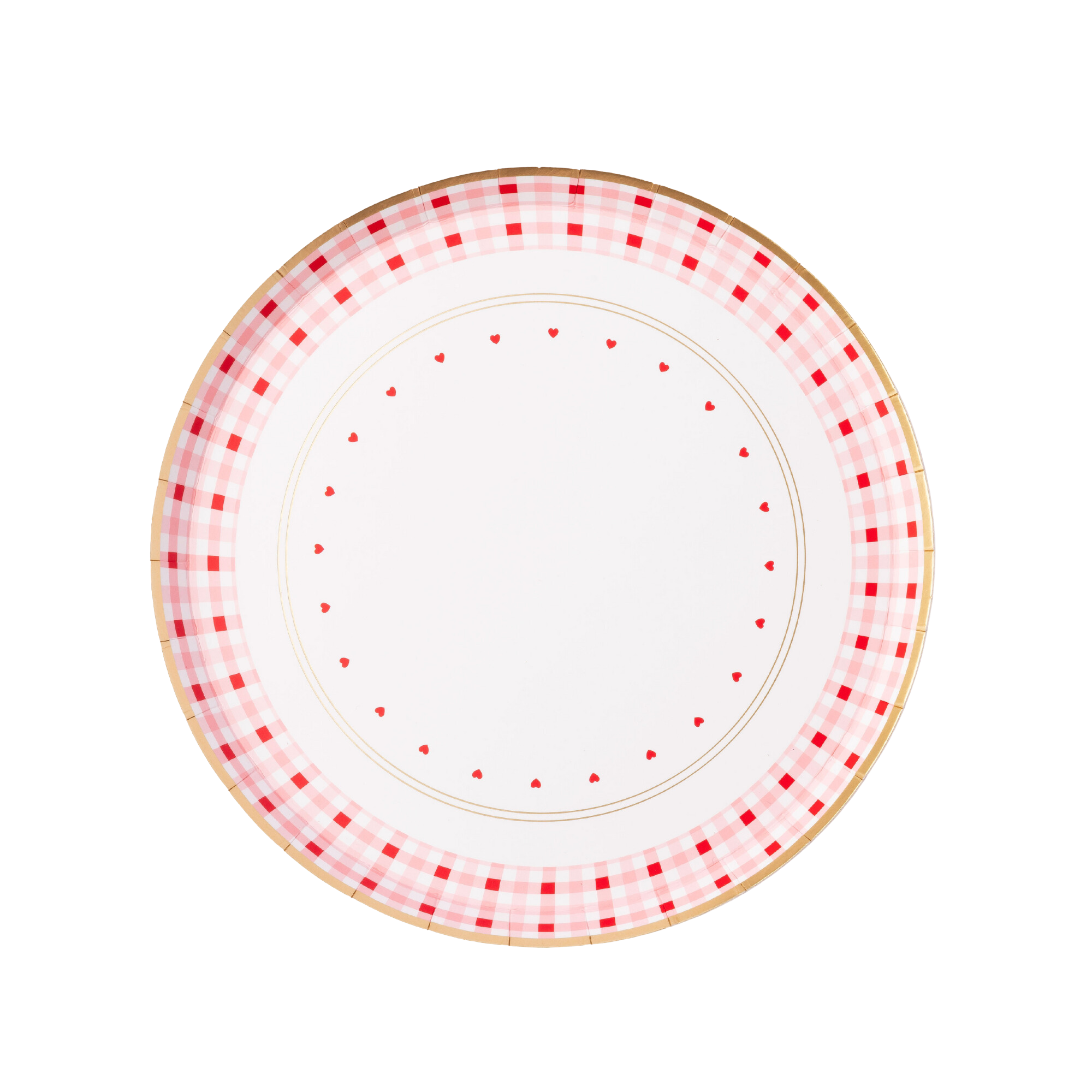 Elegant Valentine Dessert Plates