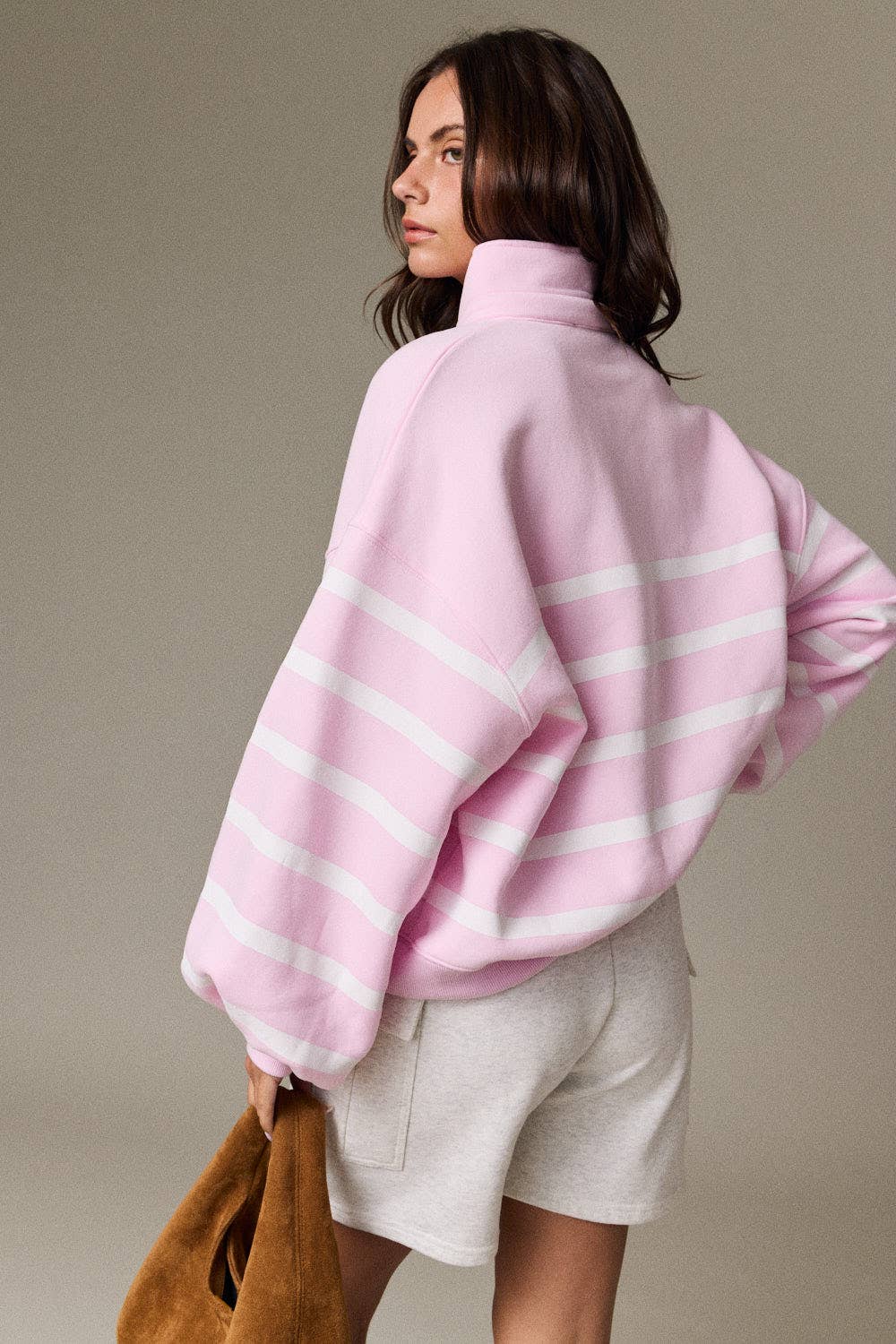 Addison Stripe Pullover