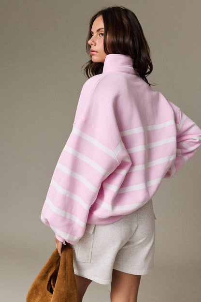 Addison Stripe Pullover