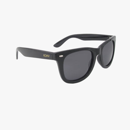 Drift Midnight Polarized Square Retro Sunglasses