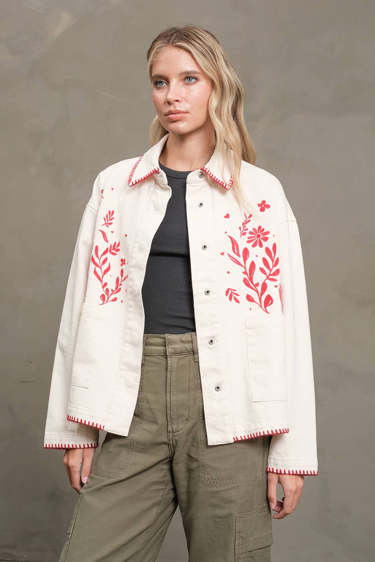 Embroidered Folk Jacket