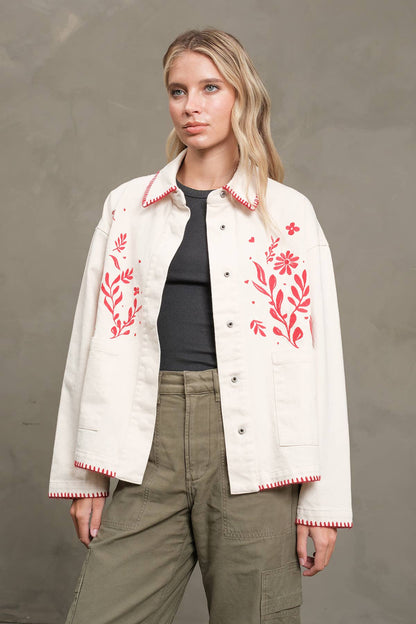 Embroidered Folk Jacket