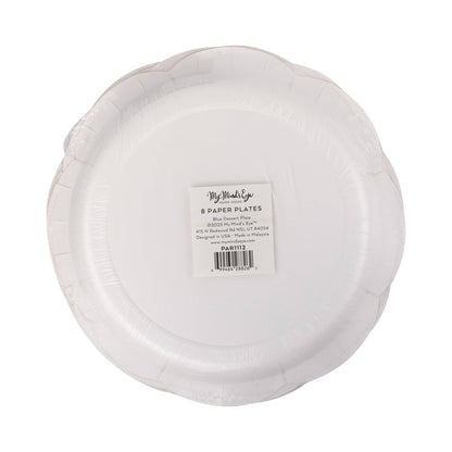 Blue Dessert Plate
