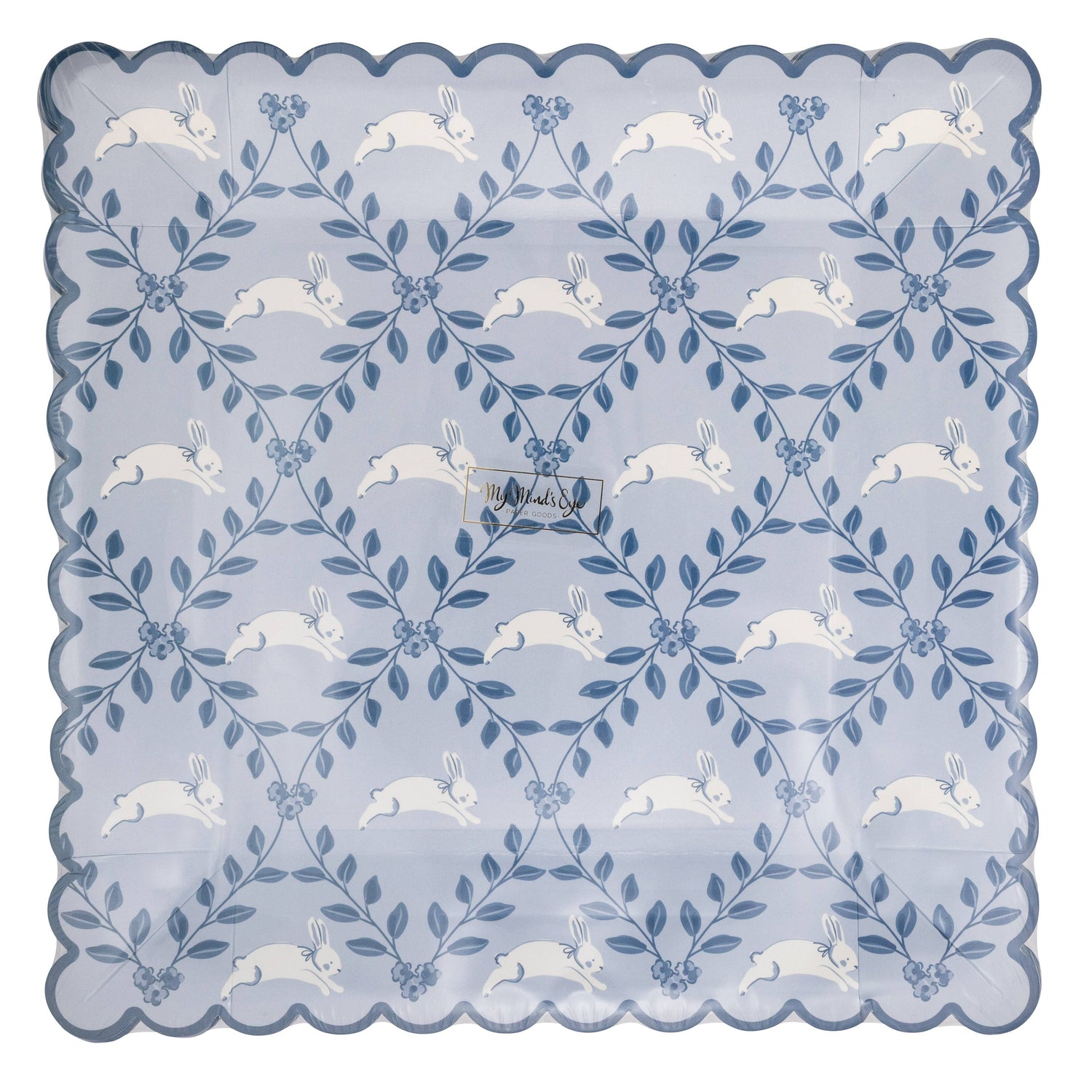 Diamond Bunny Pattern Plate