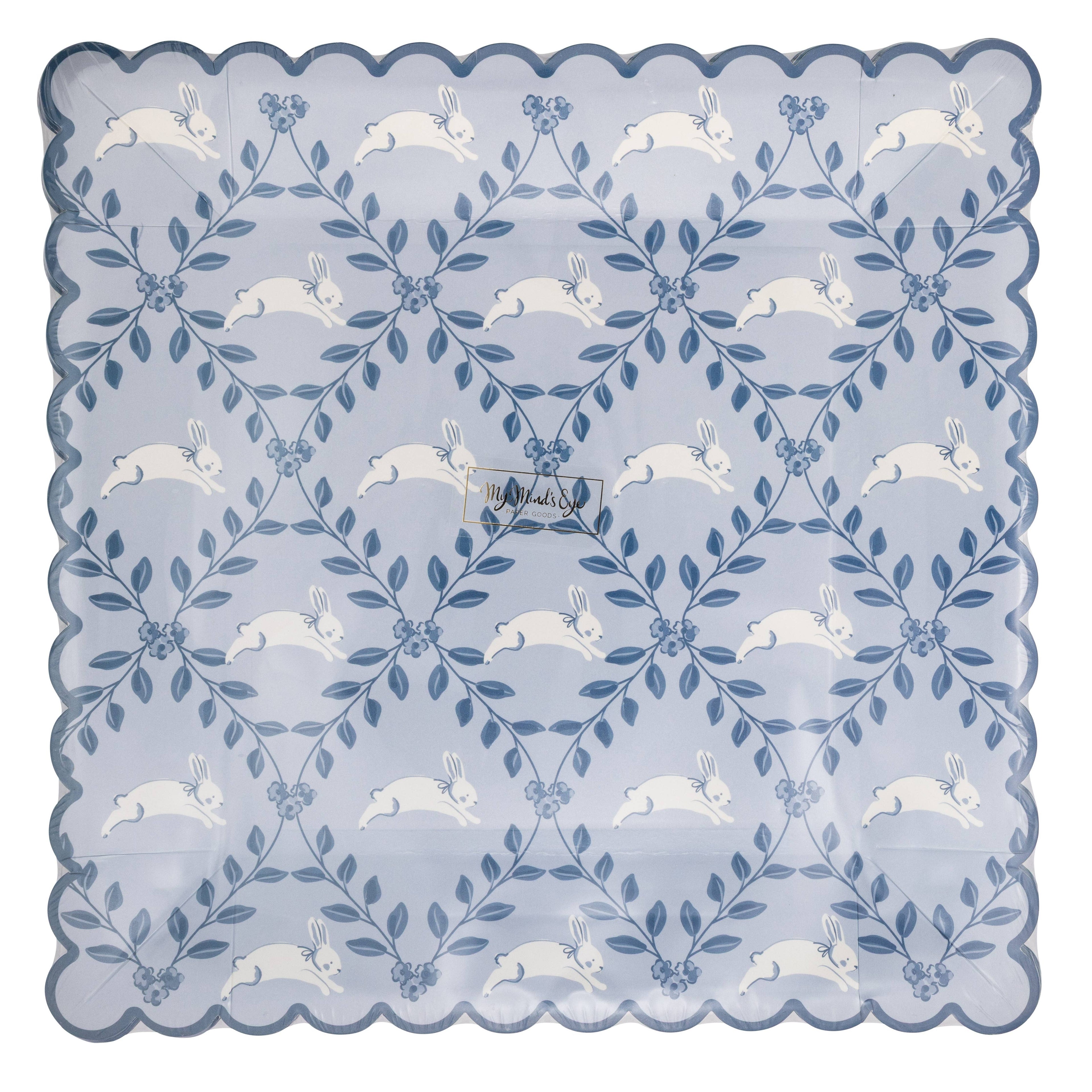Diamond Bunny Pattern Plate