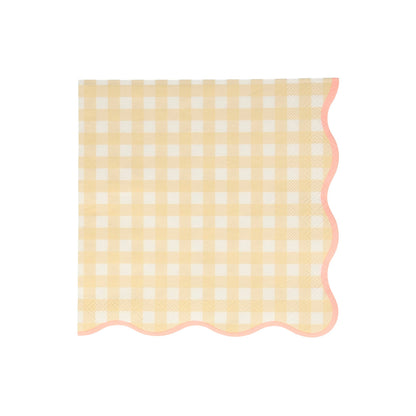 Gingham Large Napkins