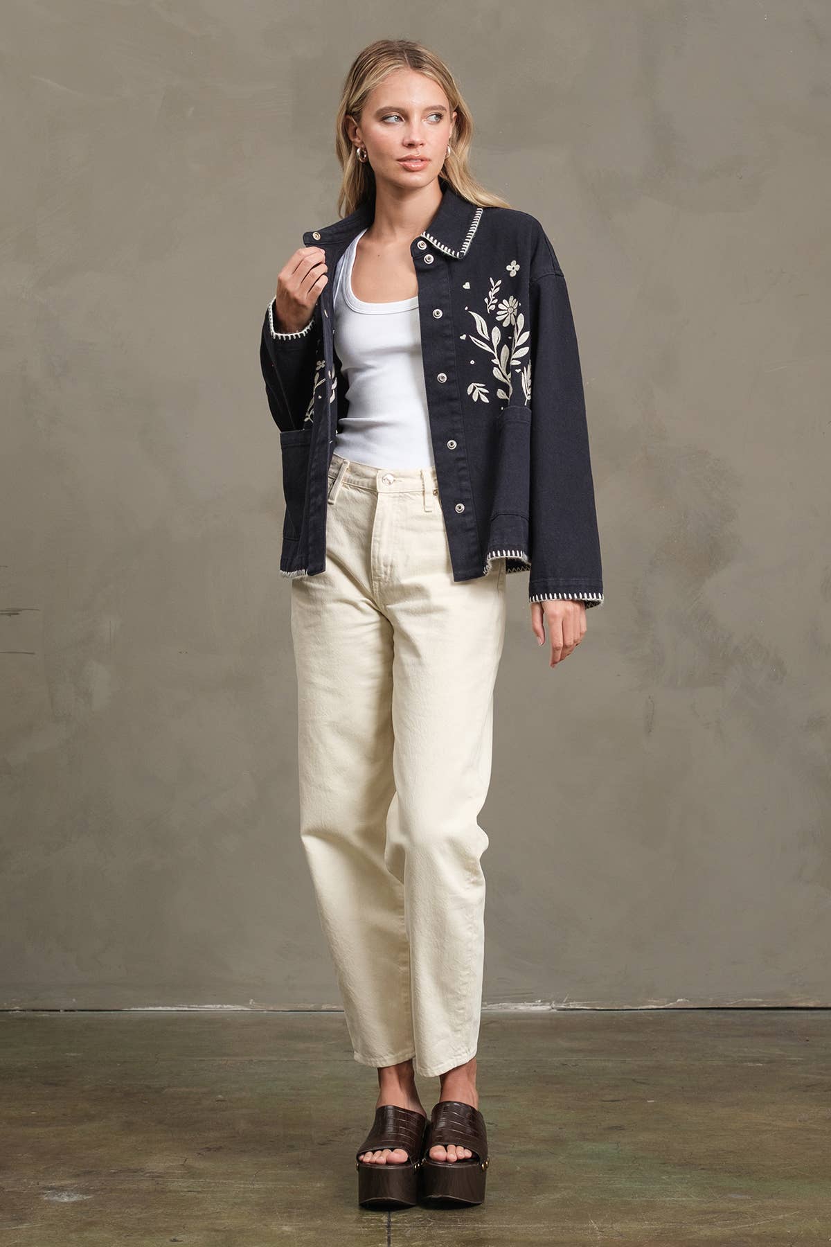 Embroidered Folk Jacket