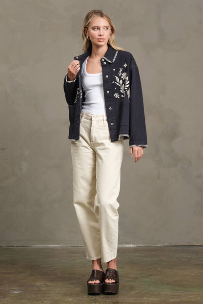 Embroidered Folk Jacket
