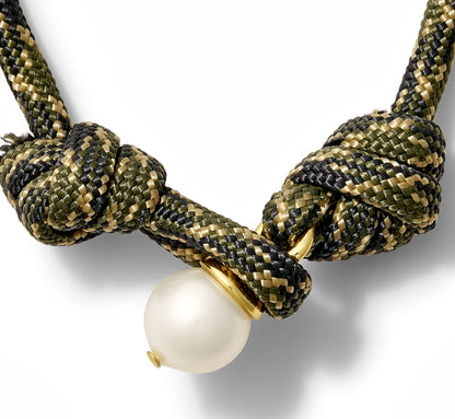 The Paracord + Pearl Bracelet
