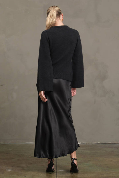 Classic Button-Up Knit Cardigan