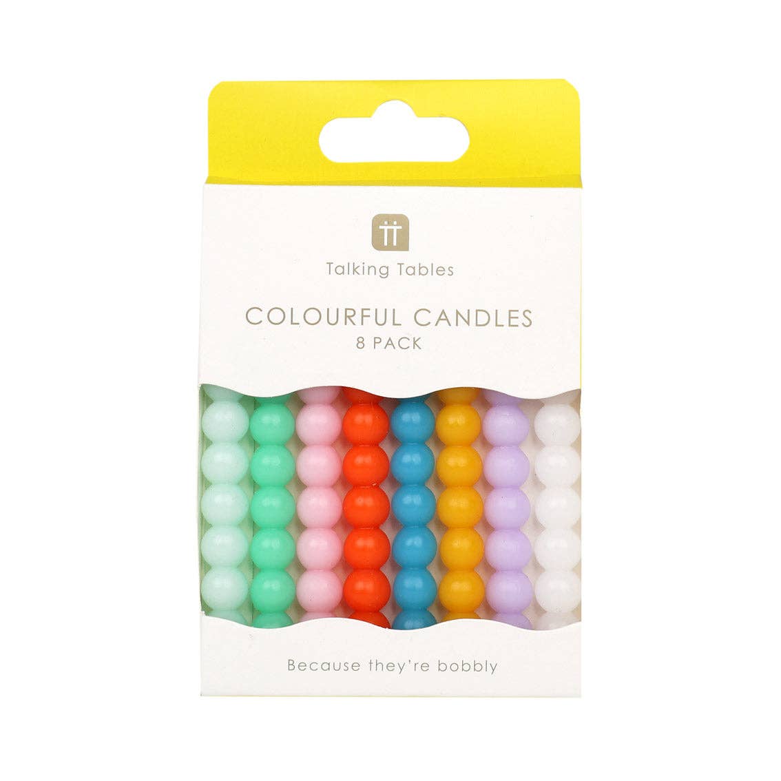 Bobble Birthday Candles - 8 Pack | Cake Candle