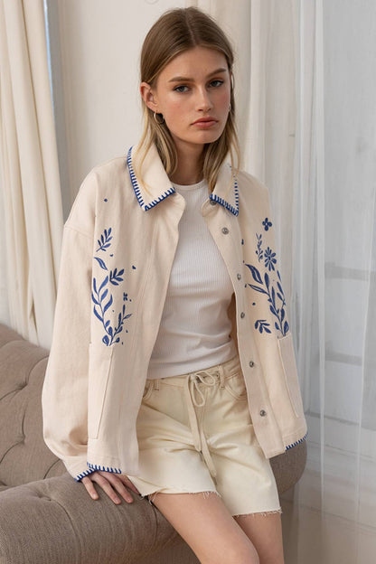 Embroidered Folk Jacket