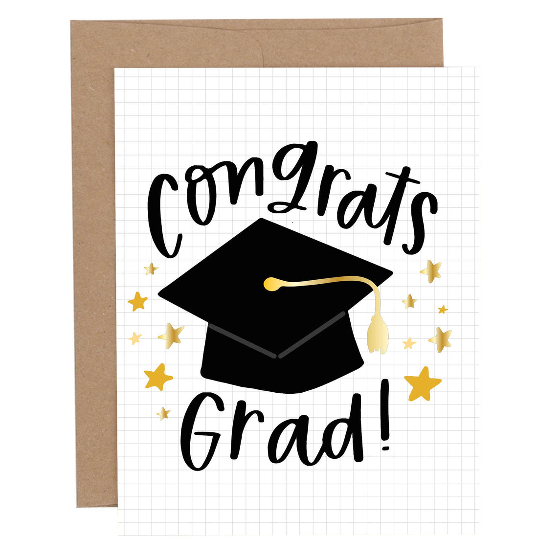 Congrats Grad Graduation Greeting Card