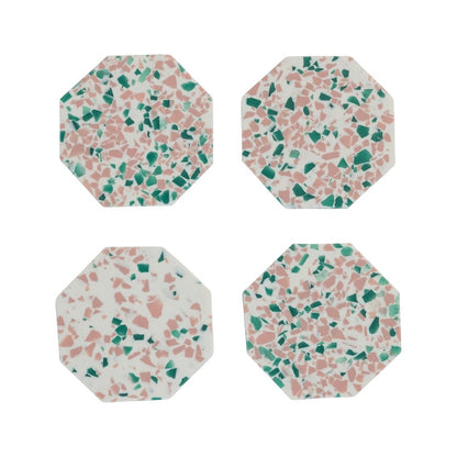 Octagon Resin Coasters