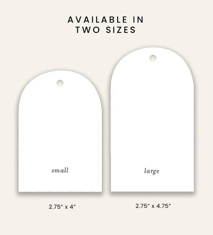 Personalized Holiday Gift Tag