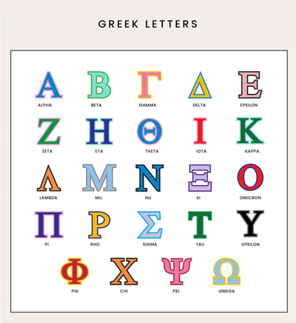 Greek Life Acrylic Catchall Tray