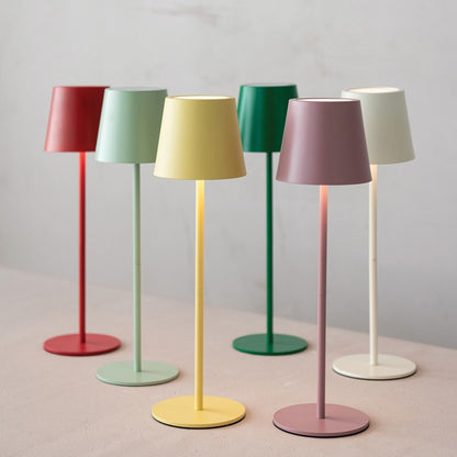 Gray LED Rechargeable Table Lamp