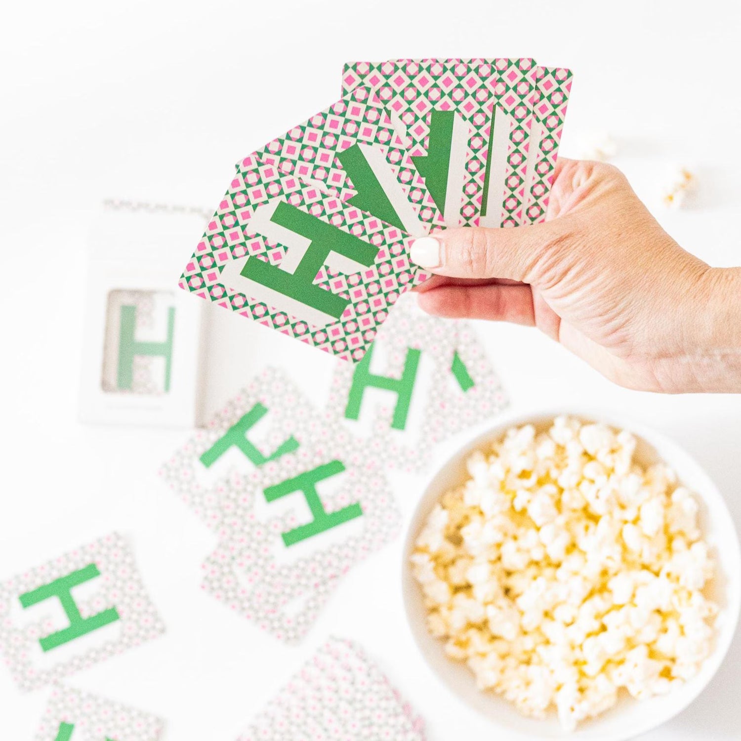 Colorful Preppy Playing Cards