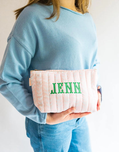 Block Print Clutch