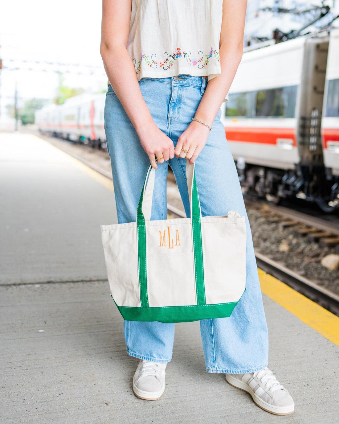 Classic Canvas Tote with Pocket