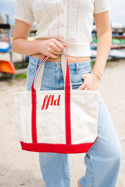 Classic Canvas Tote with Pocket