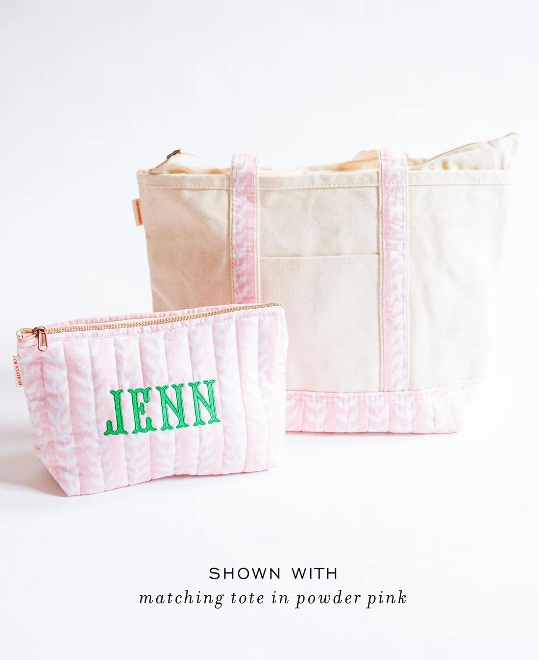 Block Print Clutch