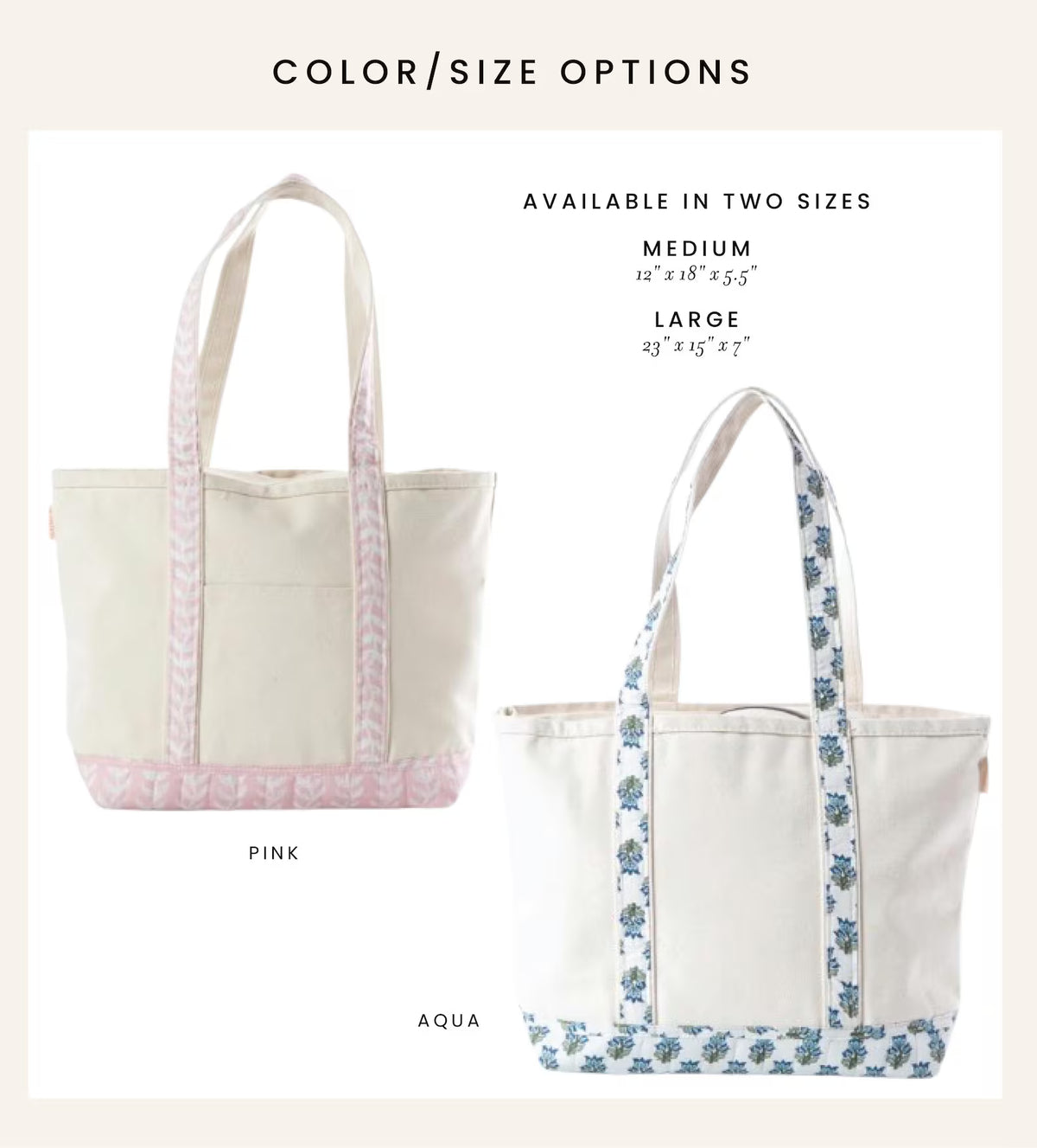 Personalized Embroidered Bridesmaid Tote Bag
